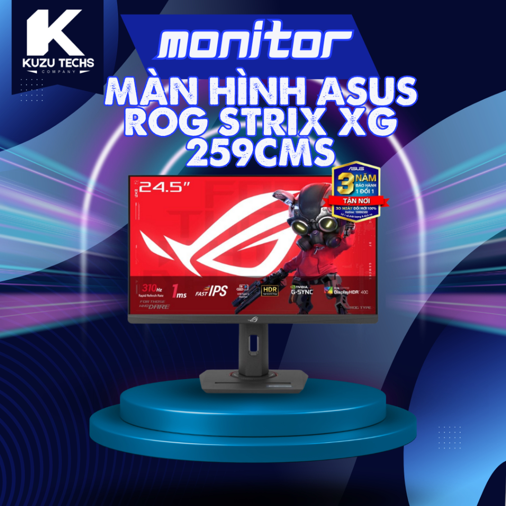 Màn Hình ASUS ROG STRIX XG 259CMS - 25" 310Hz IPS Phẳng | CHIẾN GAME FPS | LÀM VIỆC