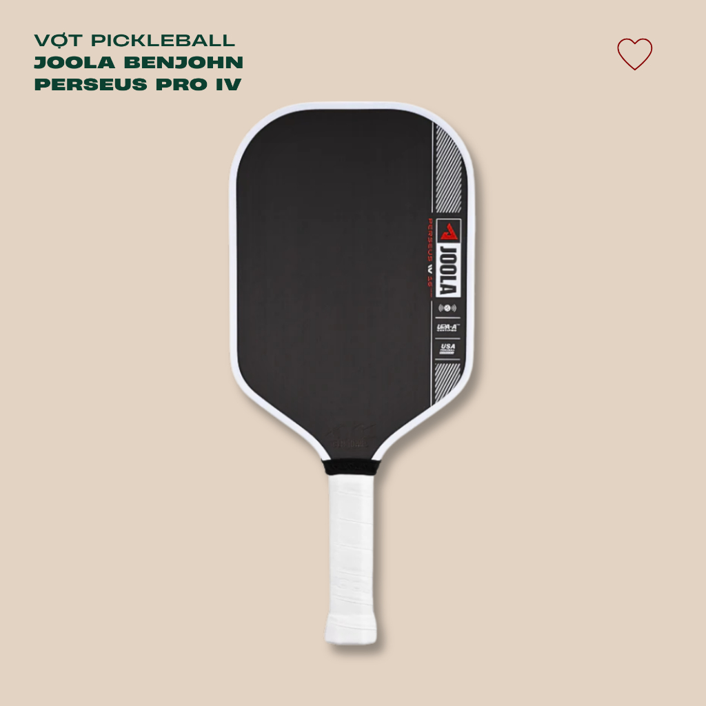 Vợt Pickleball JOOLA Ben John Perseus Pro IV | Chính Hãng