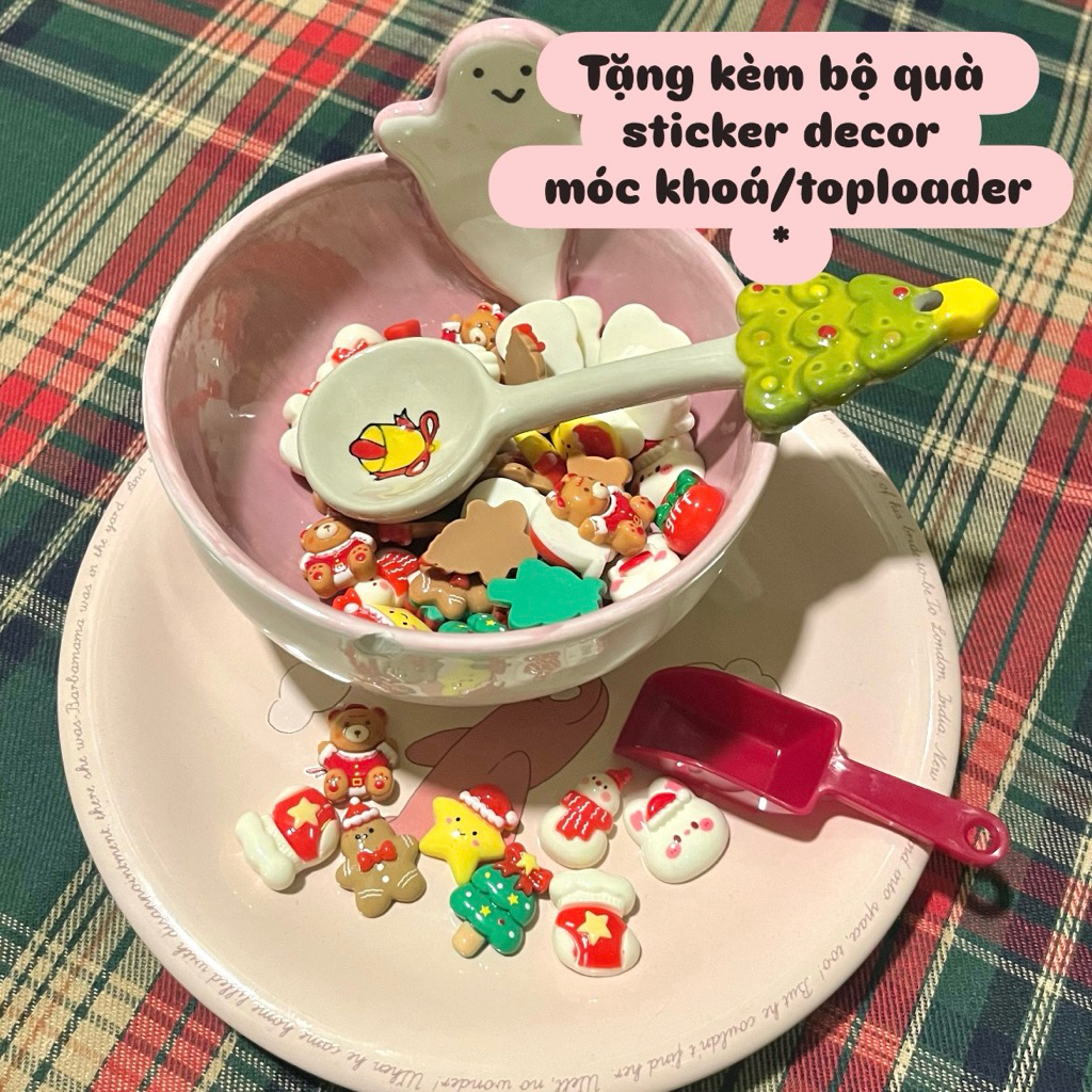 Scoop order Muỗng múc lucky scoop ngẫu nhiên quà tặng giáng sinh