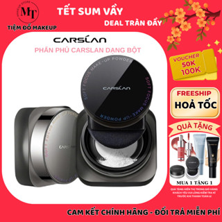  Phấn Phủ CARSLAN Dạng Bột Kiềm Dầu Cao Chống Nước Không Trôi Không Lem | MT MAKEUP STORE 