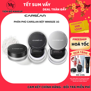  Phấn Phủ Carslan Minisize 1g Dạng Bột Kiềm Dầu Chống Thấm Nước Mịn Lỳ| MT MAKEUP STORE 