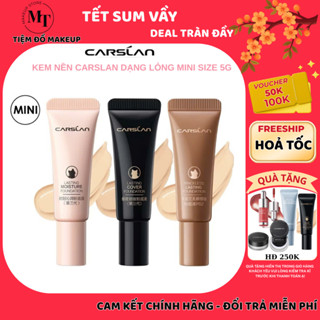  Kem nền CARSLAN dạng lỏng mini 5g dưỡng ẩm kiểm soát dầu che phủ tốt lâu trôi | MT MAKEUP STORE 