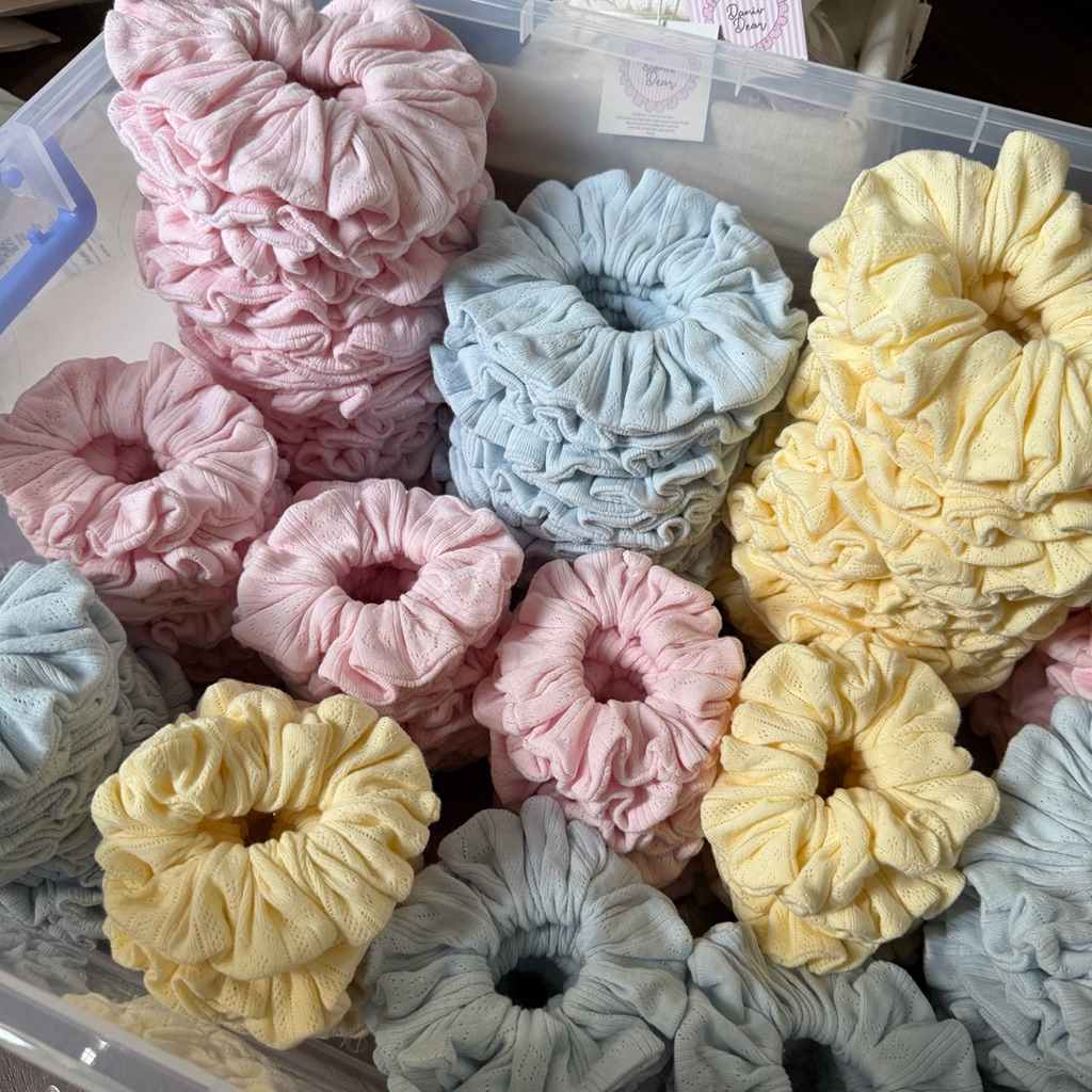 Đồ cột crunchies tóc trái nho Daniv Dear - đồ cột tóc crunchies