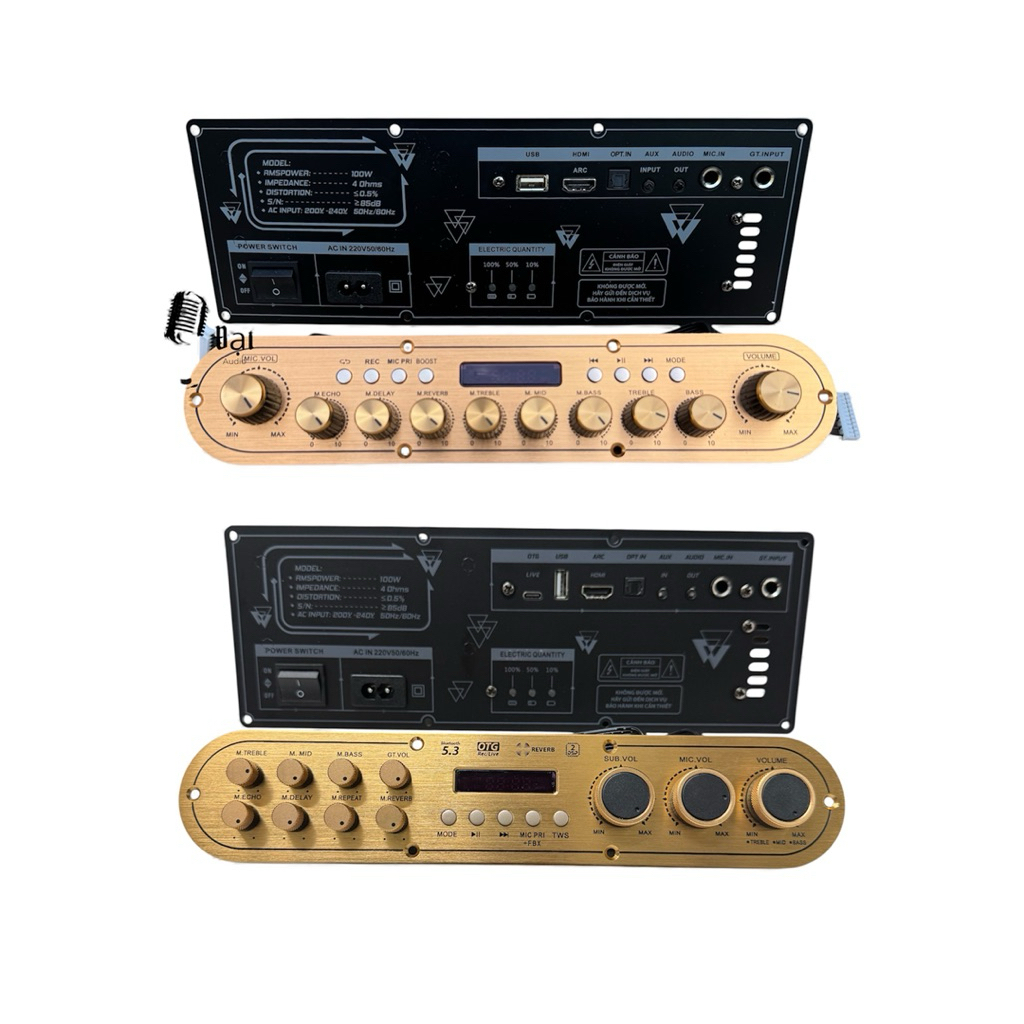 Mạch Loa Kéo K10 Plus Và K10 Pro Stereo Công Suất 120W