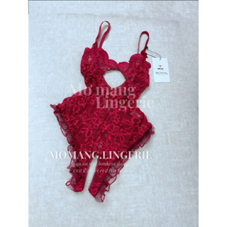  B024 Bodysuit Ren Phối Viền Voan Tơ Mềm Mại Sexy Mơ Màng Bodysuit Nữ Phong Cách Gợi Cảm Quyến Rũ 