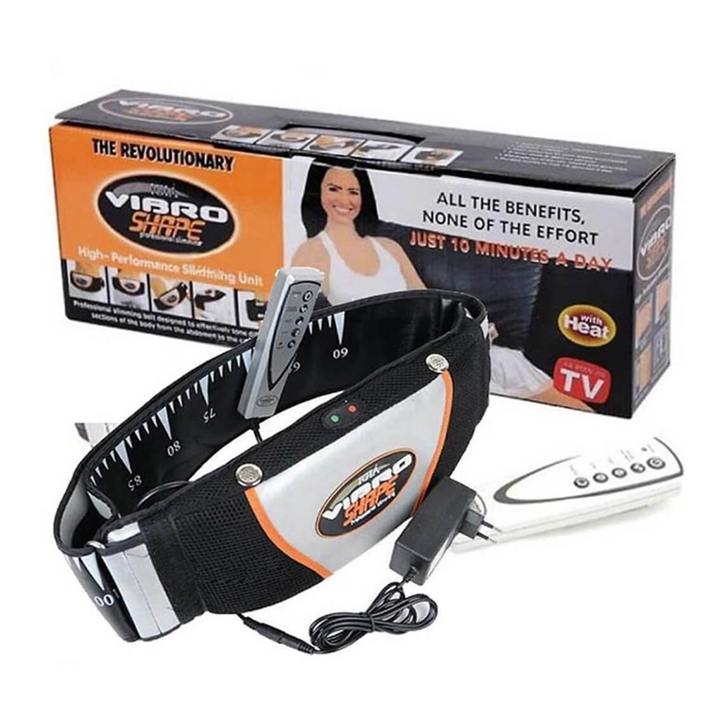 Đai massage bụng Vibro Shape giảm mỡ, thư giãn hiệu quả với công nghệ rung nhiệt kép