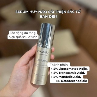 A31_ Serum hỗ trợ nám Casmara lightening ban đêm