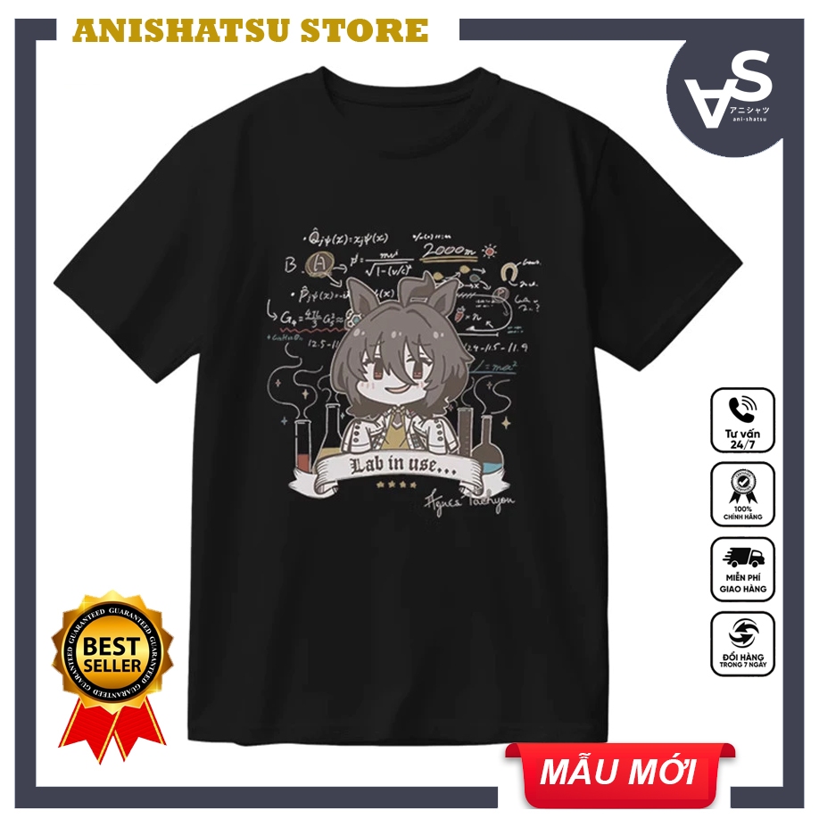 Áo thun Agnes Tachyon Uma Musume - Genshin Impact Paimon Emergency Food