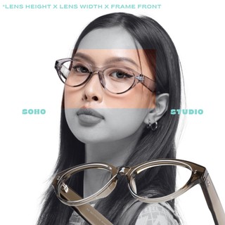   NEW 2025  Gọng kính DATE Soho Studio gọng mắt mèo bản to cá tính sang xịn mịn 
