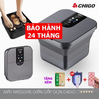  Bồn Ngâm Chân Massage CHIGO Gấp Gọn – Máy ngâm chân massage tự động làm nóng giữ nhiệt chống giật 