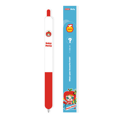 [HÀNG TẶNG KHÔNG BÁN] POP MART Baby Molly - Fruity Aroma Series - Transforming Face Pen (Apple)