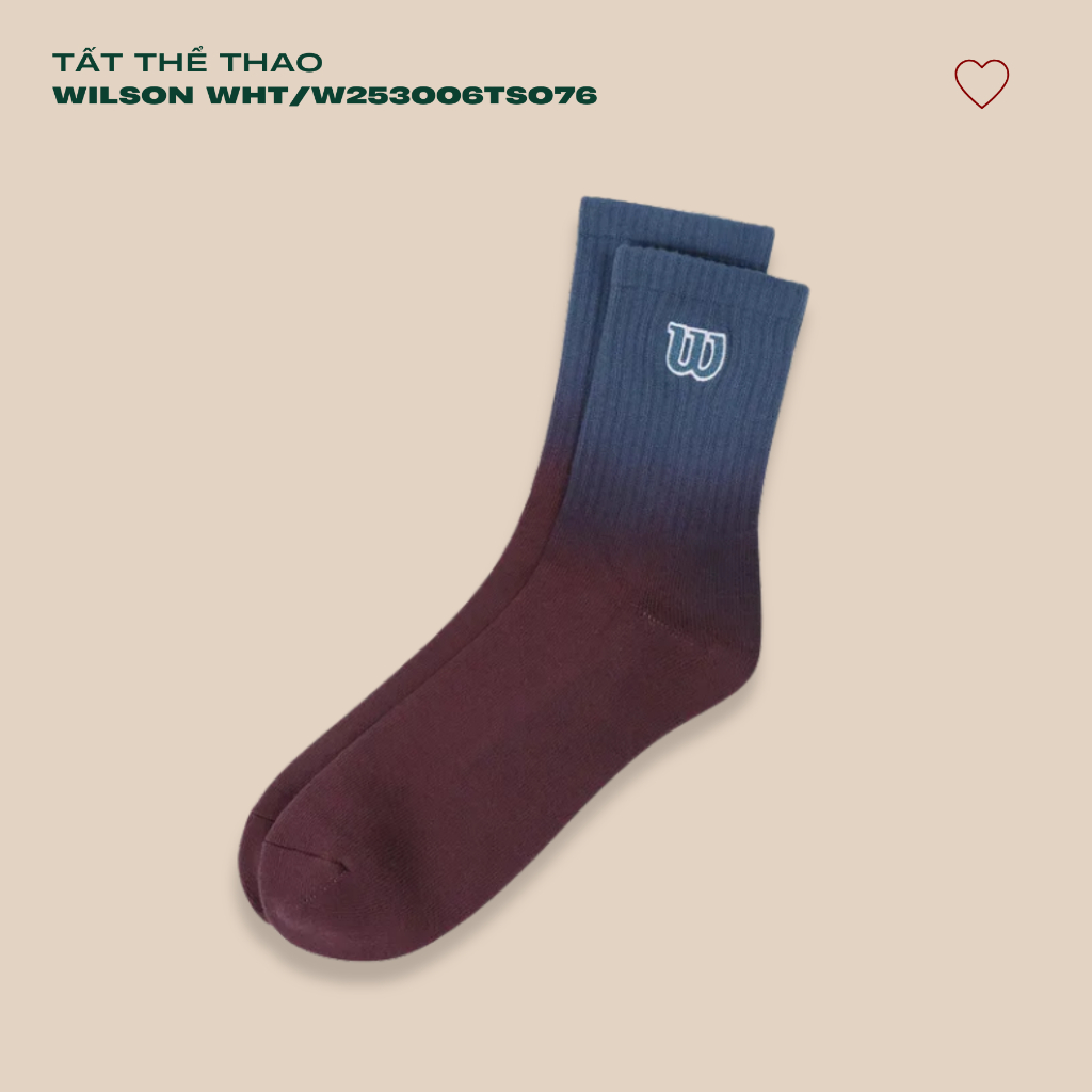 Tất thể thao Wilson U Sunset Mid Socks – Chính Hãng