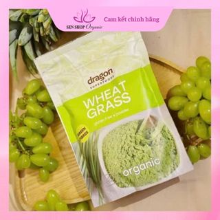 Bột cỏ lúa mì hữu cơ Dragon Superfoods (Organic WheatGrass Powder) - 150gr