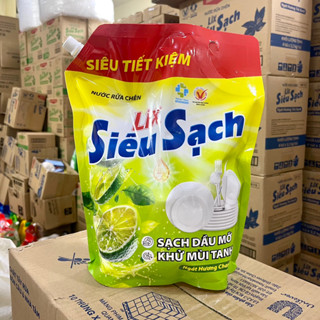  Nước Rửa Chén Túi Lix Hương Chanh 3.2L – Giá Rẻ Bất Ngờ ⚡ Số Lượng Có Hạn 