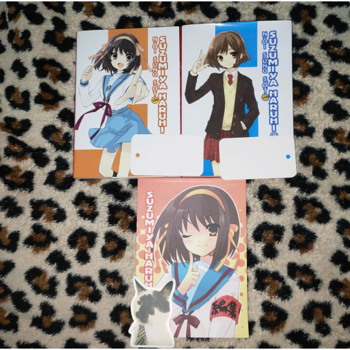 [Thẻ ảnh+Sổ+LN] Suzumiya Haruhi lẻ