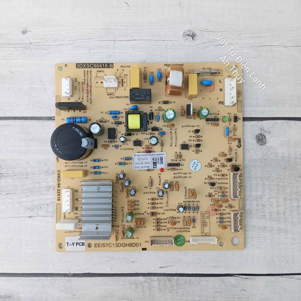 Bo mạch tủ lạnh TOSHIBA GR-B22VU, GR-B31VU, GR-A25VM, GR-A28VM chạy chung Block GMCC & PANA