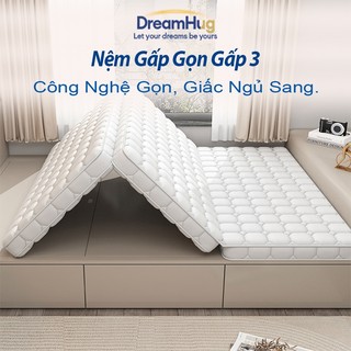  Dreamhug Nệm Gấp Gọn Gấp 3 Nệm Cao Su Non Dày 6cm 10cm Ký Túc Xá Sinh Viên 