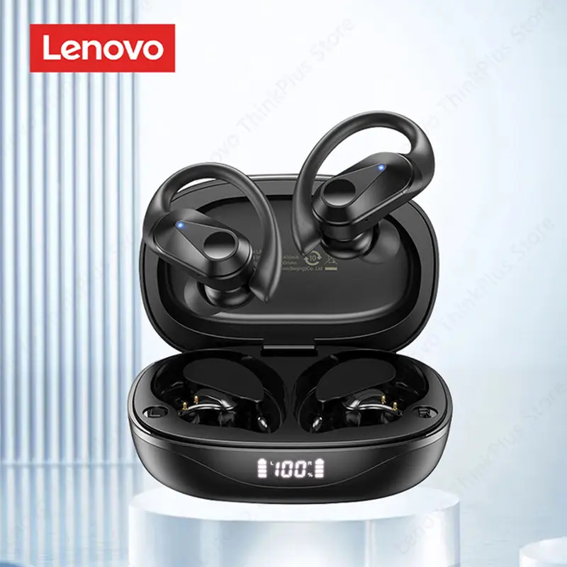 Tai Nghe Bluetooth 5.3 Lenovo LP75 TWS Không Dây, Chống Nước, Âm Thanh HiFi, Pin 300mAh, Mic, Thể Th