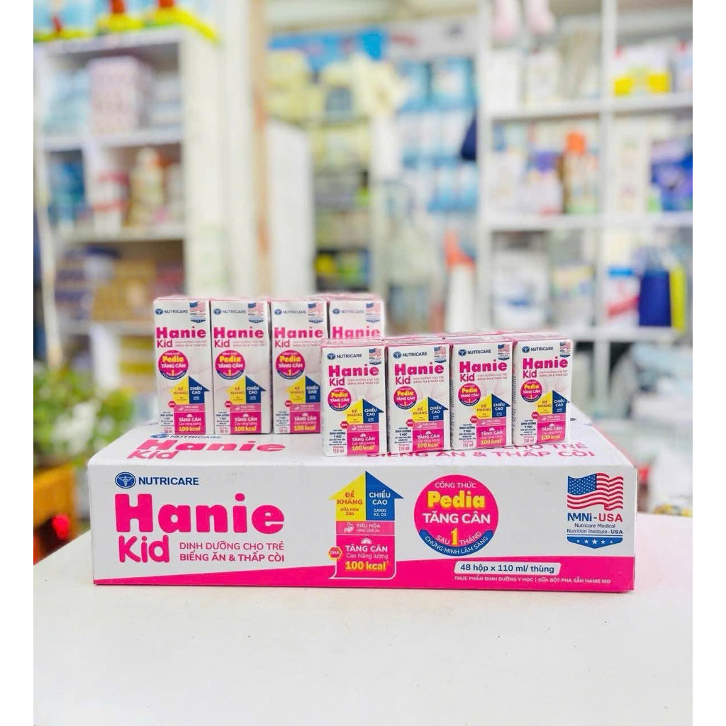 Sữa pha sẵn hanie kid 110ml