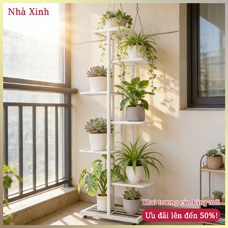  【Nhà Xinh Giá để hoa trong nhà kệ chậu cây đặt sàn phòng khách thiết kế nhiều tầng tiết kiệm diện tích kệ để cây cảnh 
