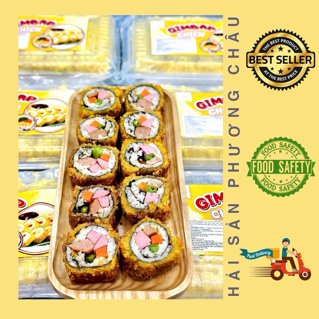 [HỎA TỐC SG] Gimbap chiên xù thơm ngon 700g