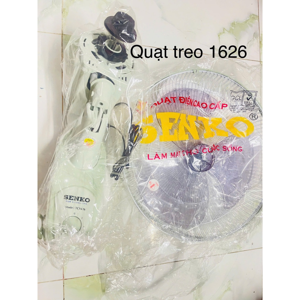 Quạt treo tường SENKO TC1626,Quạt bàn SENKO B102-B1216-B1616- quạt lỡ LTS1636