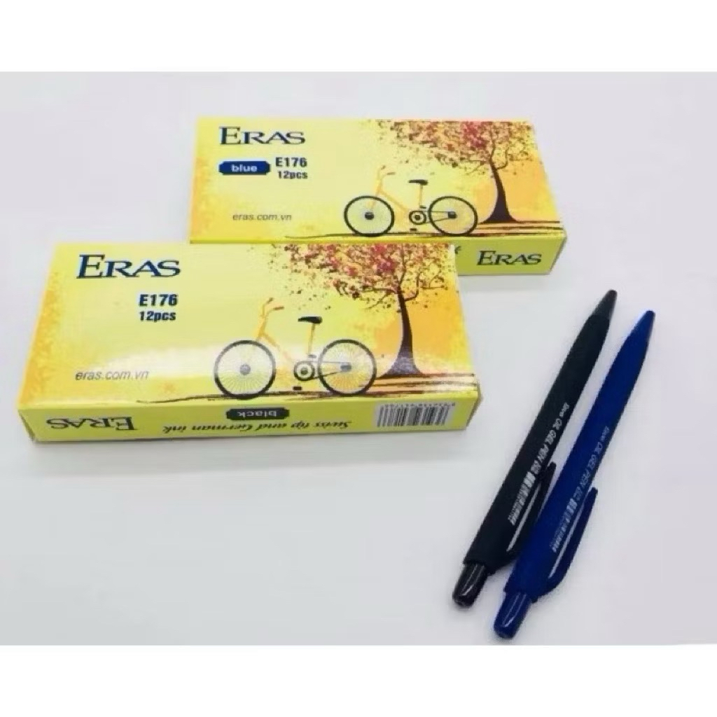 Hộp 20 Bút Bi Thân Nhung Ngòi 0.7mm  Eras E176