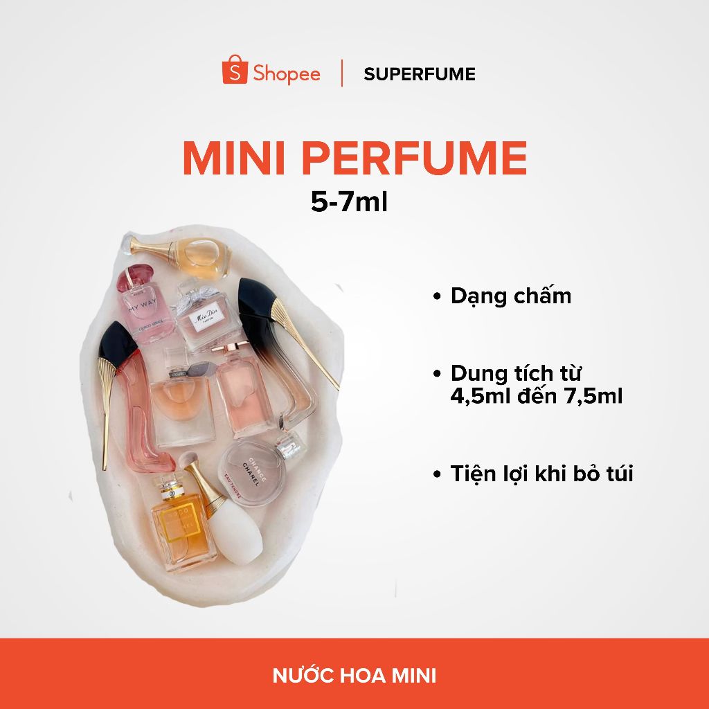 [ Mini ] Nước hoa mini Superfume tổng hợp