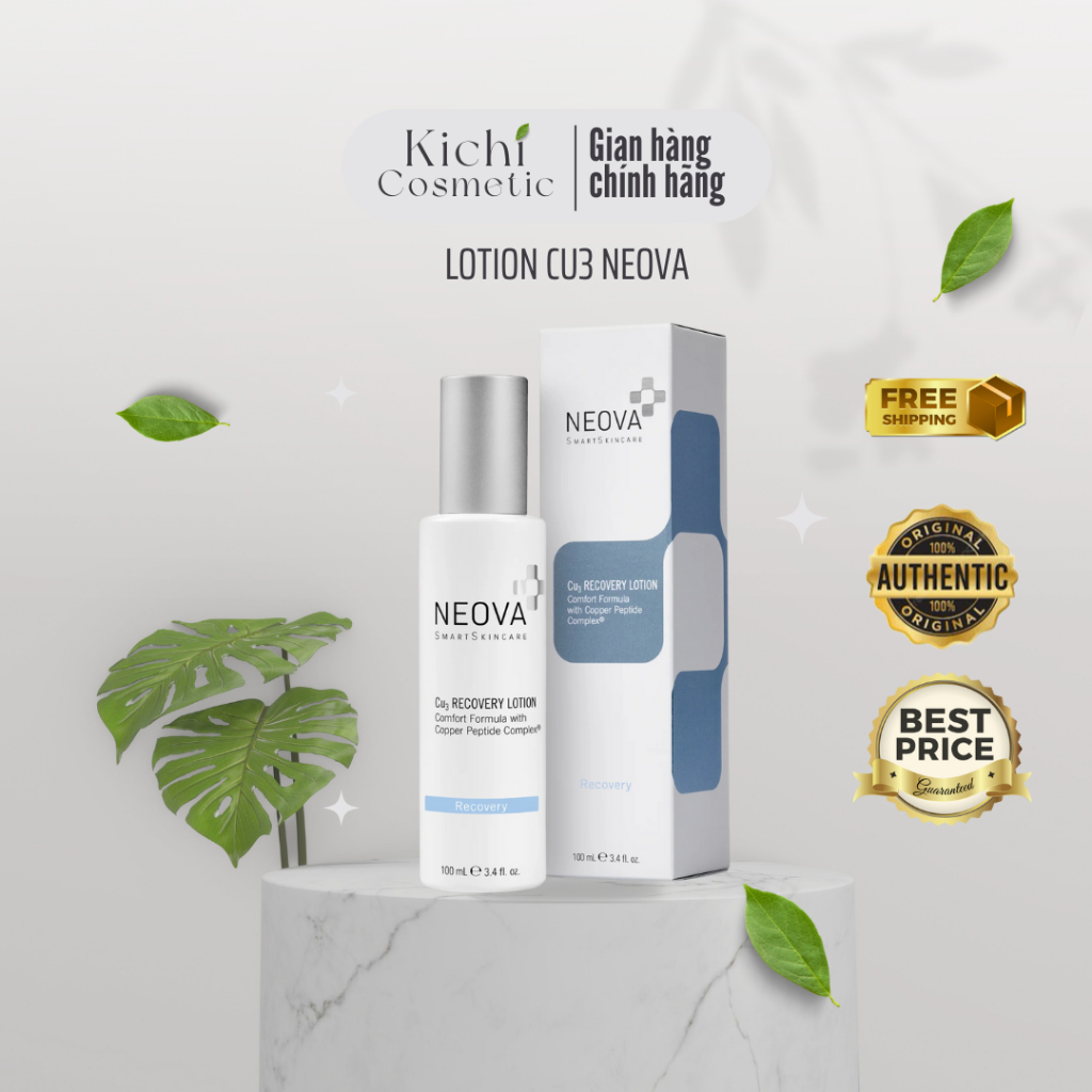 (xách tay- công ty) Lotion Neova Cu3 Recovery Lotion phục hồi da 100ml