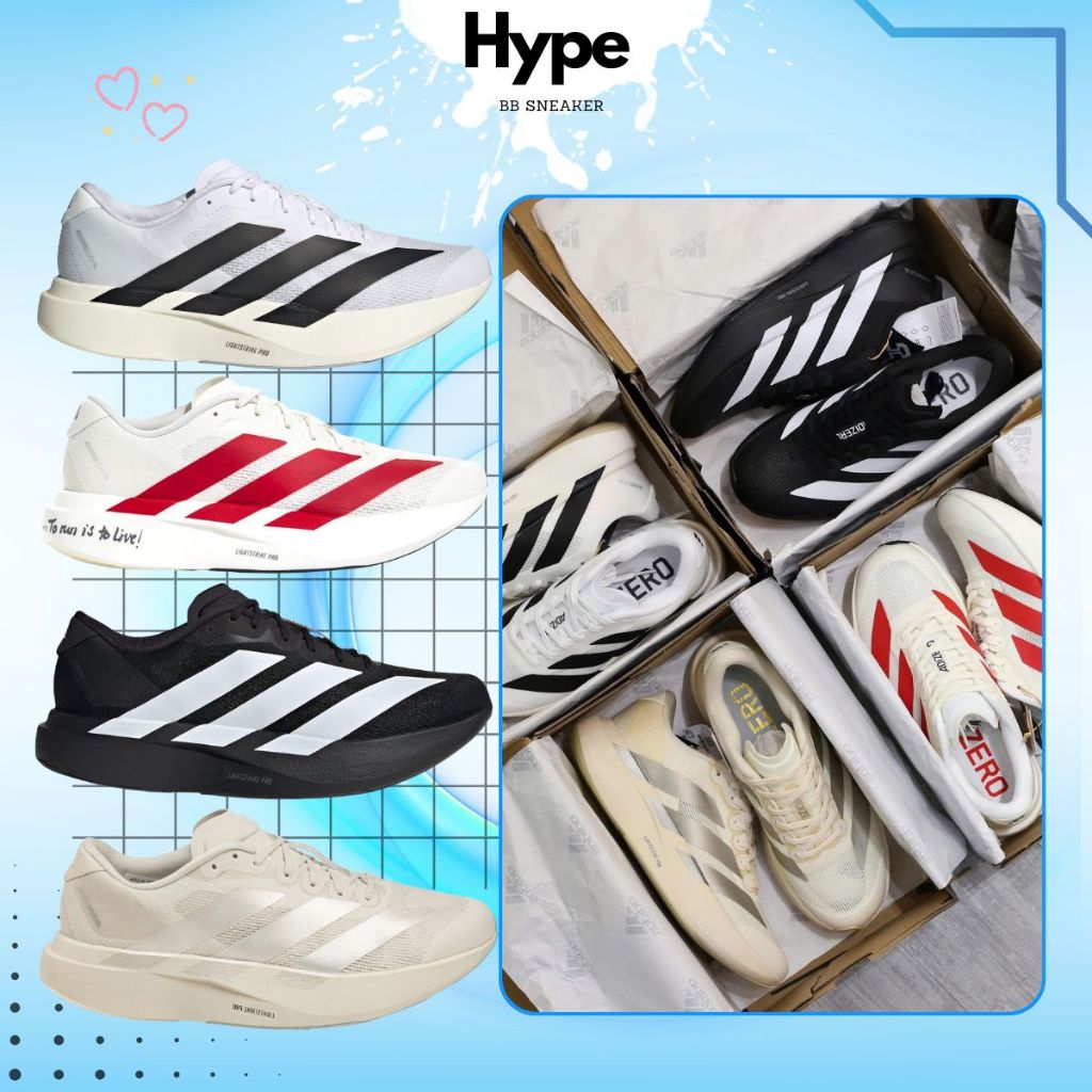 Giày chạy bộ Adidas Adizero Evo SL cao cấp đủ phối màu nam nữ đế Eva cực êm hot trend.