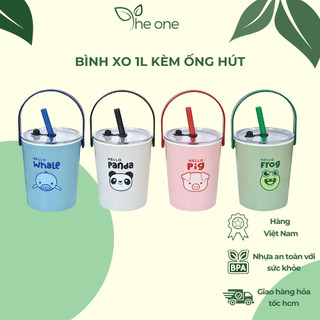  Bình đá XO 1L- tặng kèm cọ rửa. Bình đá mini giữ nhiệt thiết kế 2 lớp chịu nhiệt độ cao ly giữ nhiệt 