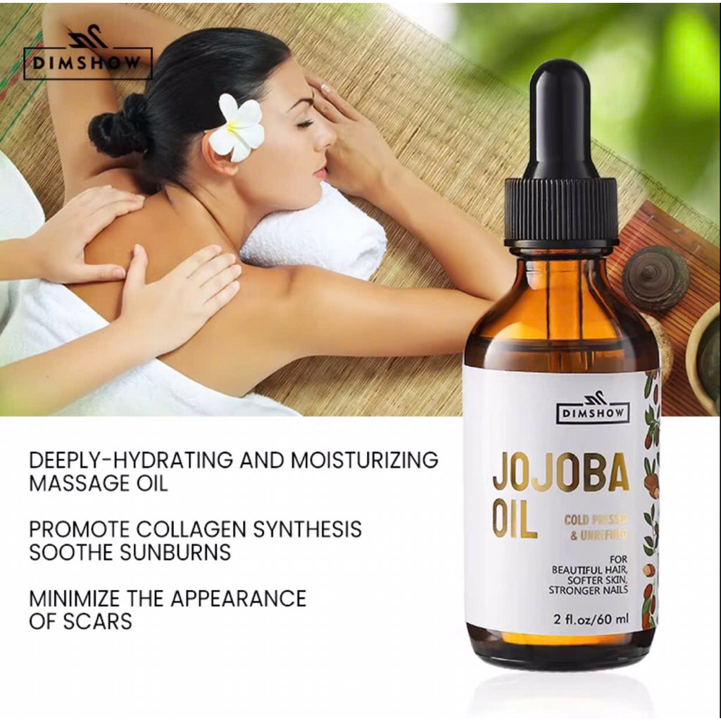 Dầu Jojoba hữu cơ ép lạnh GoodSeed 100% thiên nhiên nguyên chất - Pure Organic Carrier Oil hoamai