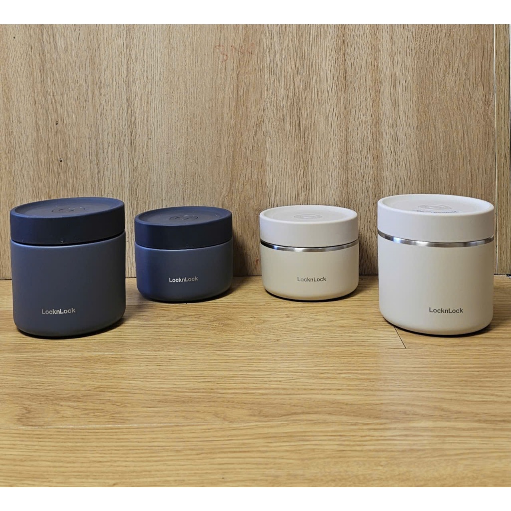 Phụ Kiện Hộp Cơm Lẻ LocknLock 500ml - 300ml Xanh Navy - Be, Bộ Thìa Đũa ( LHC8052 - LHC8053 )