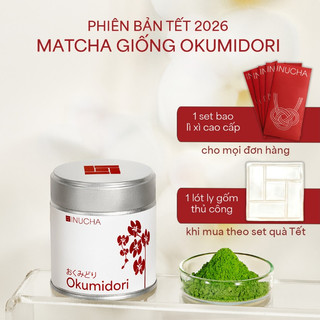   HỘP 30GR  Bột Matcha INUCHA  Giống OKUMIDORI  | Ceremonial Grade | Vụ Xuân 2025 | Thu hoạch tại Uji Kyoto 