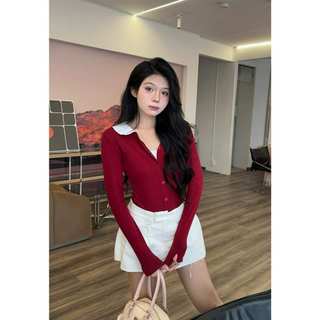   TẶNG ÁO DÂY  Áo cardigan áo khoác thun + áo 2 dây ren xinh xắn_CICI Set 