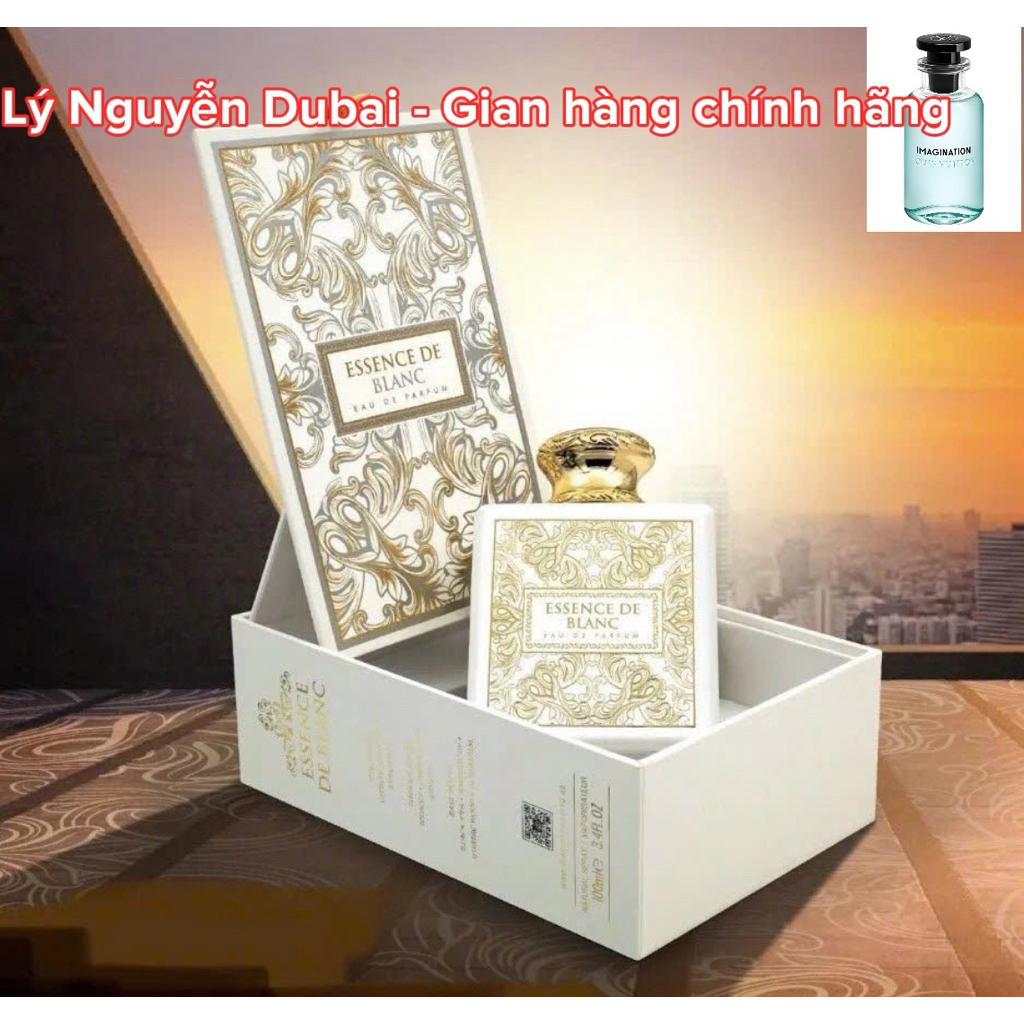 [ CHAI FULL 100ML CHÍNH HÃNG ] Nước hoa Dubai French Avenue Essence De Blanc tươi mát, sảng khoái ( 