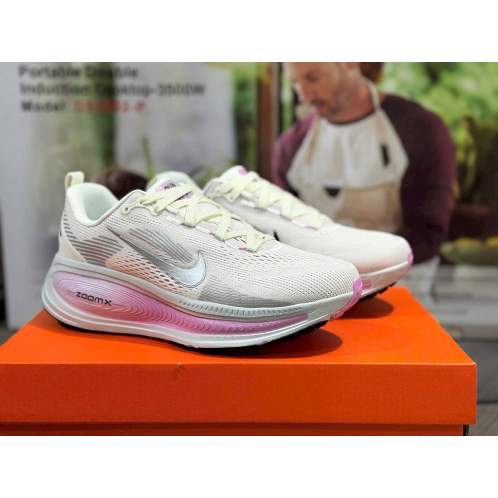 Giày Thể Thao Chạy Bộ Nữ Nike ZoomX Vomero 18 plus tặng kèm vớ