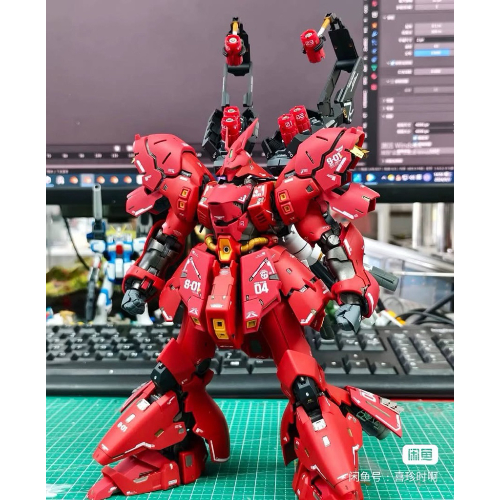 [SẴN HÀNG GIAO HỎA TỐC] Mô Hình RG Sazabi Changlong 5503 Tỷ Lệ 1/144, Đồ Chơi Lắp Ráp Nhựa T&T HOBBY