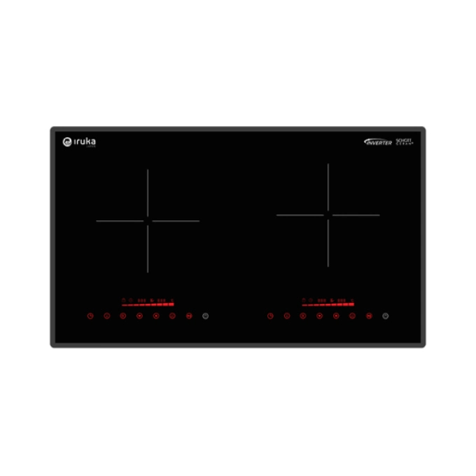 Bếp Điện Từ Đôi Iruka I-36 Công Suất 4000W – Mặt Kính Cường Lực – Điều Khiển Cảm Ứng Hai Vùng Nấu