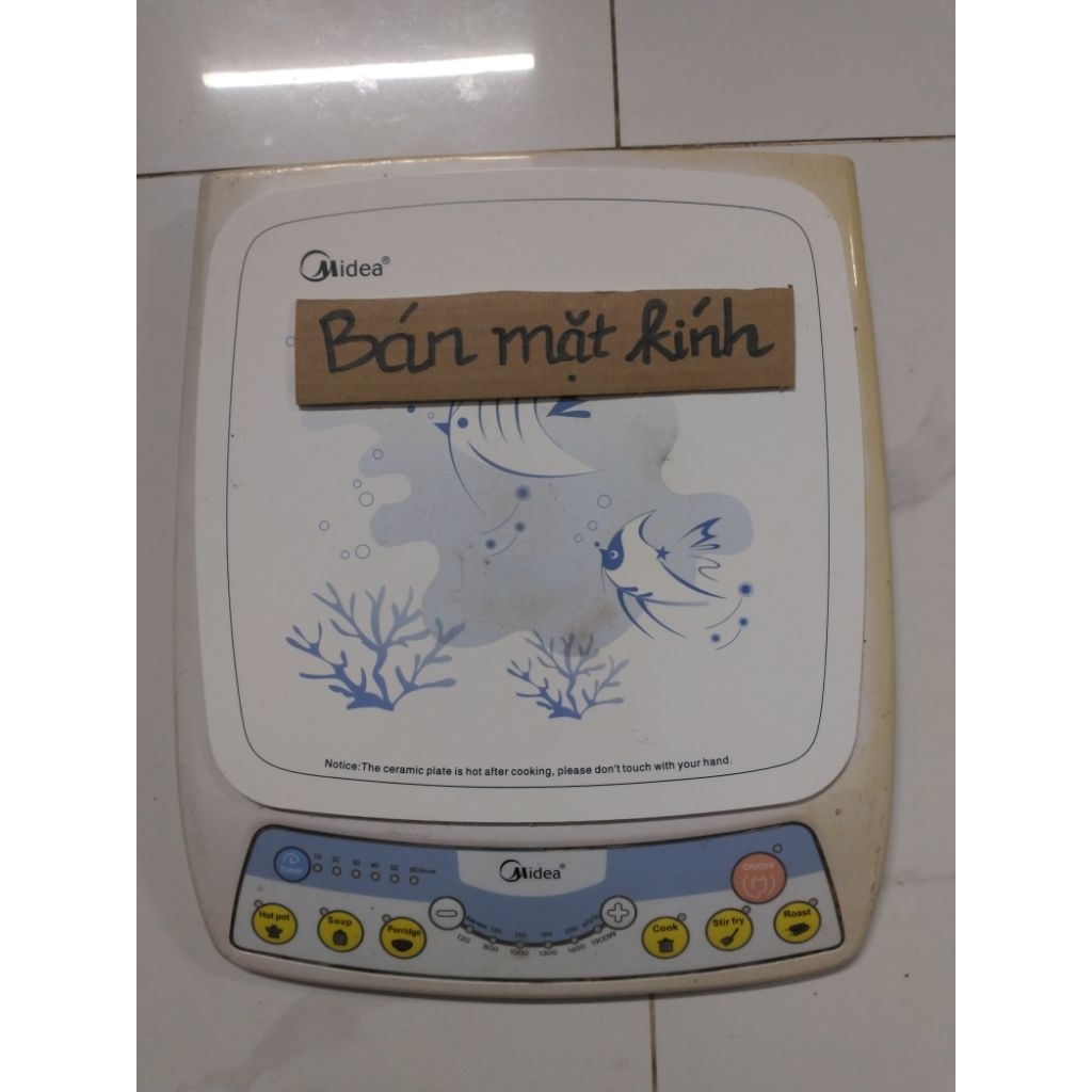 Mặt kính bếp từ Midea EF197