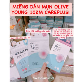 ( ĐỌC KỸ MÔ TẢ) MIẾNG DÁN OLIVE YOUNG CARE PLUS 102 MIÊNG TÁCH SET