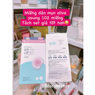( ĐỌC KỸ MÔ TẢ) MIẾNG DÁN OLIVE YOUNG CARE PLUS 102 MIÊNG TÁCH SET