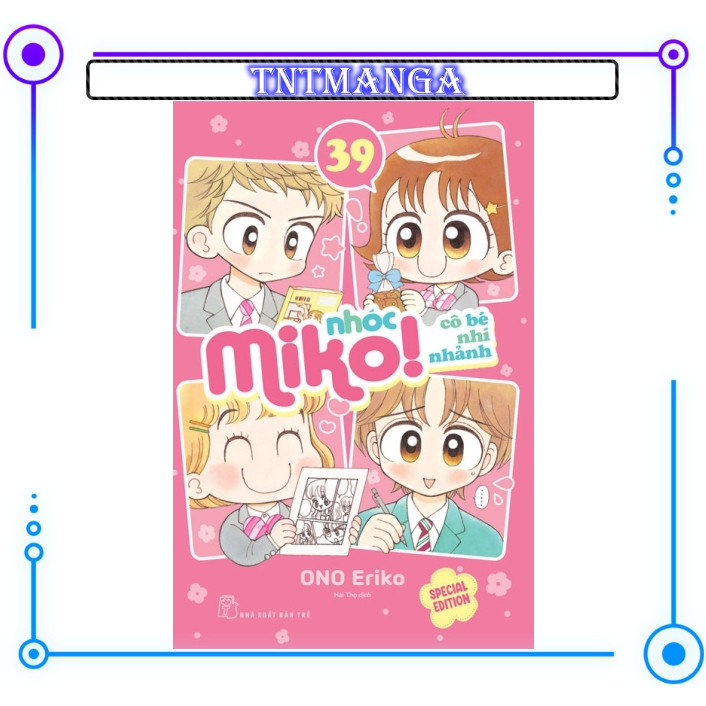 Truyện Nhóc Miko - Cô bé nhí nhảnh Tập 39 Bản thường + Bản đặc biệt (Tặng kèm phụ kiện) - Tntmanga