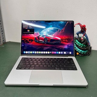 Máy tính xách tay - Laptop M.A.C pro 14inch 2021 màu bạc Chíp Mờ 1 Pro dung lượng lớn  - Đã qua sử dụng