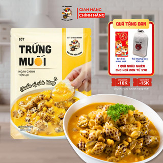  Sốt Trứng Muối Dung Mama đa dụng cho các món ốc tôm hàu hải sản mì ý thịt nướng chấm sốt 