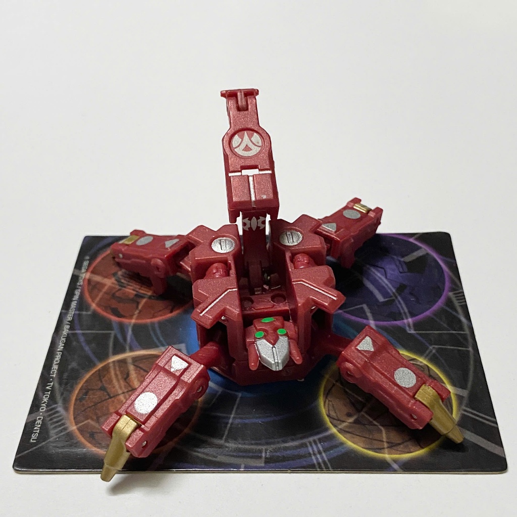 Mô hình Đồ chơi biến hình Bakugan Maxus chính hãng - Spyderfencer