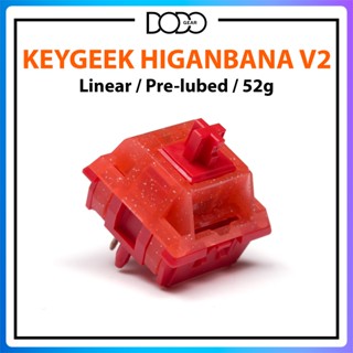 Switch Keygeek Higanbana 5 PIN Linear 52g công tắc bàn phím Switch Keygeek Higanbana DoDo Gear