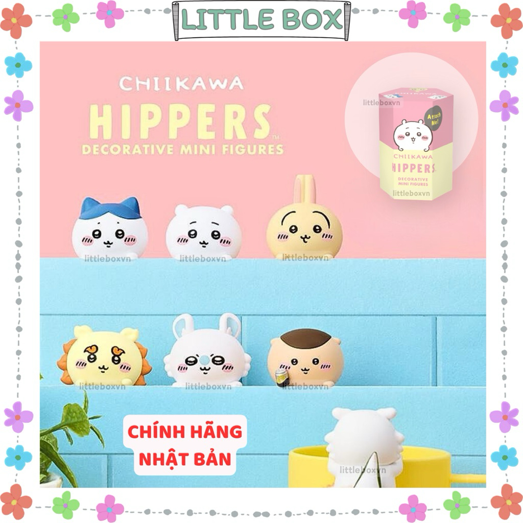 [Chính hãng Nhật - Sẵn] Chiikawa Hippers - Blindbox mô hình trang trí Chiikawa