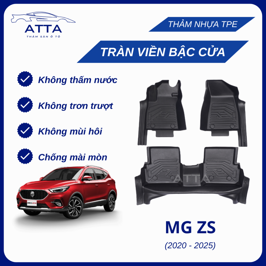 Thảm Lót Sàn Ô Tô Nhựa Đúc TPE MG ZS
