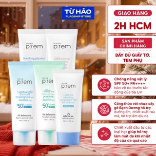  Kem Chống Nắng Vật Lý Make Prem UV Sun Cream Make P:rem SPF 50+ PA++++ 70ml 